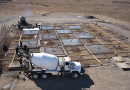 Nuevo sistema de agua potable en El Calafate, cisternas Huyliches y Punta Soberana